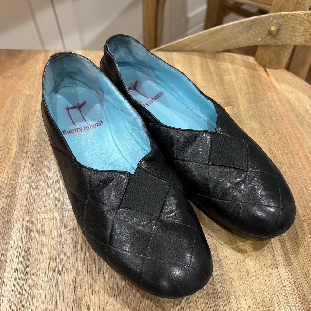 Thierry Rabotin Gigi Black Slip-ons